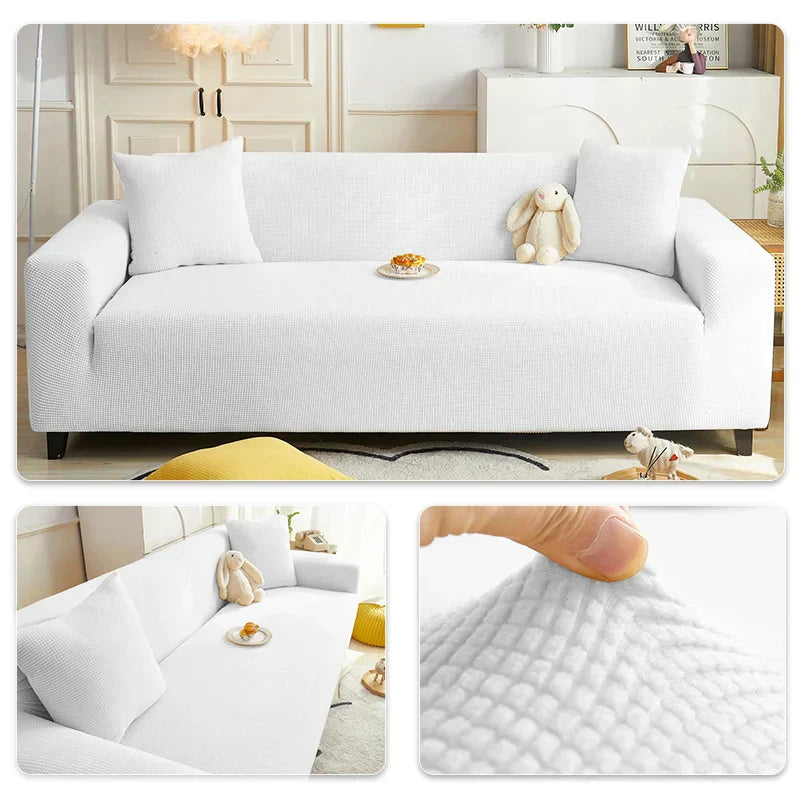 Capa Sofá Retrátil Semi Impermeável - Tecido Jacquard
